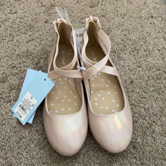 Cat & Jack Other - Ballerina flats with straps BNWT